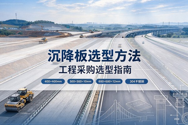 红岗沉降板选择方法