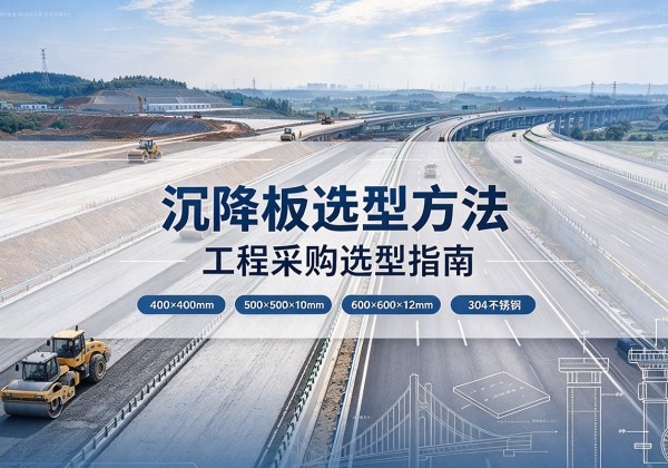 红岗沉降板选择方法
