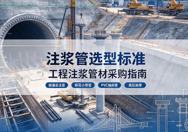 红岗注浆管选型标准